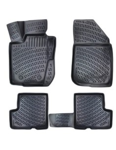 Rubber tray mat set for Dacia Duster 4X2 2022-