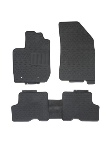 Rubber car mats set for Dacia Duster (2018-)