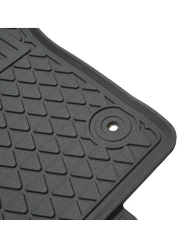Rubber car mats set for Dacia Duster (2018-)