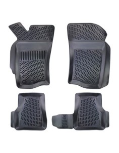 Rubber mat set type tray for Fiat Albea 2002-2012