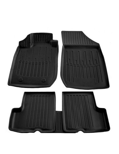Rubber tray mat set for Dacia Logan Mcv...
