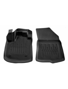 Rubber mat set type tray for Dacia Dokker (2012-2021) Front