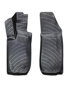 Rubber mat set type tray for Dacia Logan II Mcv (Front)...