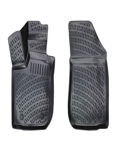 Rubber mat set type tray for Dacia Logan II Mcv...