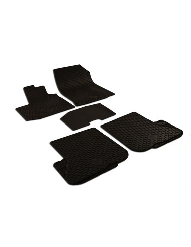 Rubber floor mat set for Dacia Lodgy (2013 -)