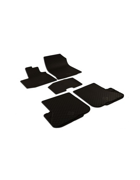 Rubber floor mat set for Dacia Lodgy (2013 -)
