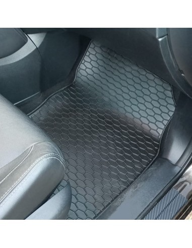 Rubber floor mat set for Dacia Lodgy (2013 -)