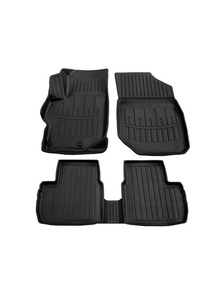 Umbrella Rubber Mat Tray Set for Citroen C-Elysse (2012-)
