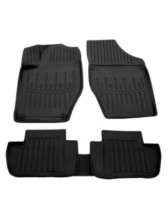 Umbrella Rubber Tray Type Car Mats Set for Citroen C4 (N)...