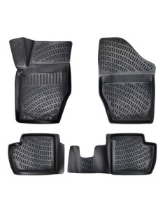 Rubber mat set type tray for Citroen C4 I 2004-2010