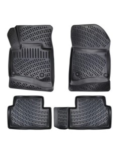 Rubber tray mat set for Citroen C5 II (Rd / Td) 2007-2017