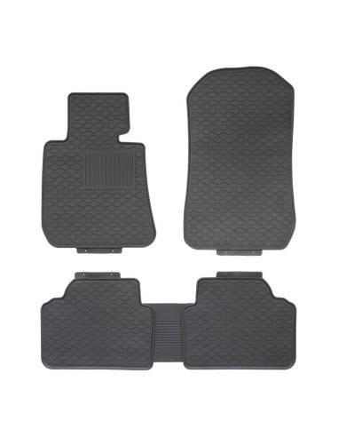 Rubber floor mat set for BMW Series 3 E90 / E91...