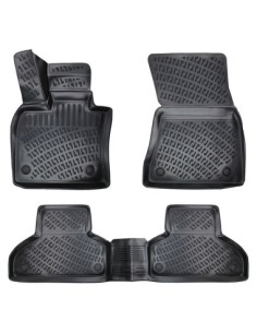 Rubber mat set type tray for BMW II X6 F16 2015-2020