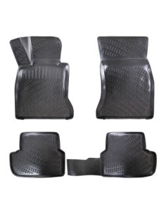 Set covorase auto din cauciuc tip tavita pentru Bmw Seria...