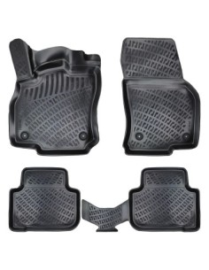Rubber tray mat set for Audi Q3 II (F3) 2018-