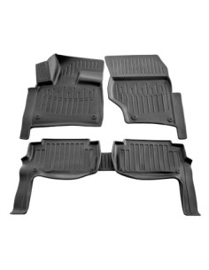 Rubber tray mat set for Audi Q7 (4L) (2005-2015)