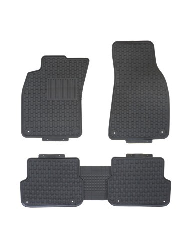 Rubber car mats set for Audi A6 (C6) (2004-2011)
