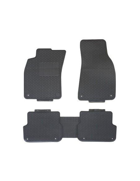 Rubber car mats set for Audi A6 (C6) (2004-2011)