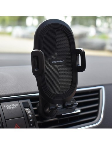 Expandable car phone holder 55-105mm with vent...