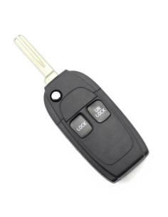 Kés kulcs ház 2 gombos Volvohoz