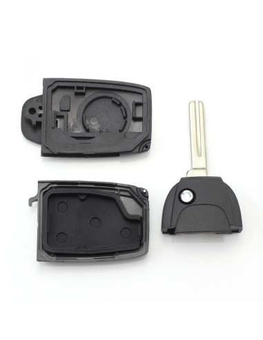Folding Key Case 2 Buttons for Volvo