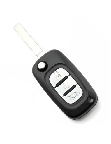 Key Case for Renault Flip Key, 3 Buttons