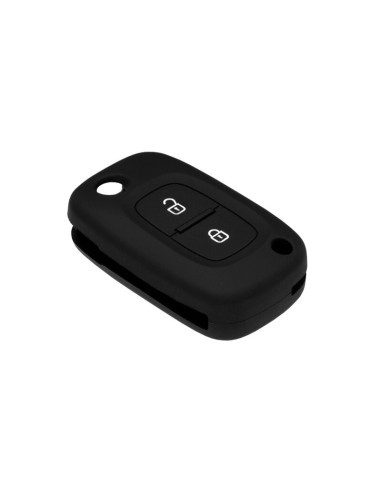 Silicone Car Key Case for Renault Black