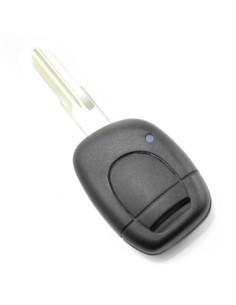 Key case with 1 button and battery holder for Dacia/Renault