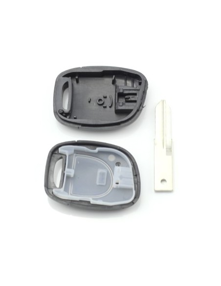 Key case with 1 button, without battery holder for Dacia/Renault