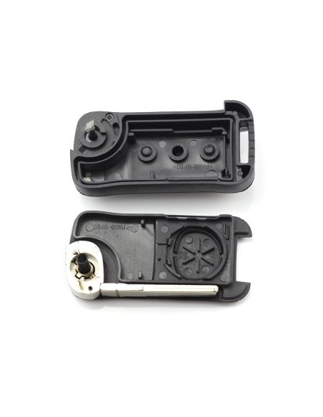 Key Case Type Knife, 2 Buttons for Porsche Cayenne