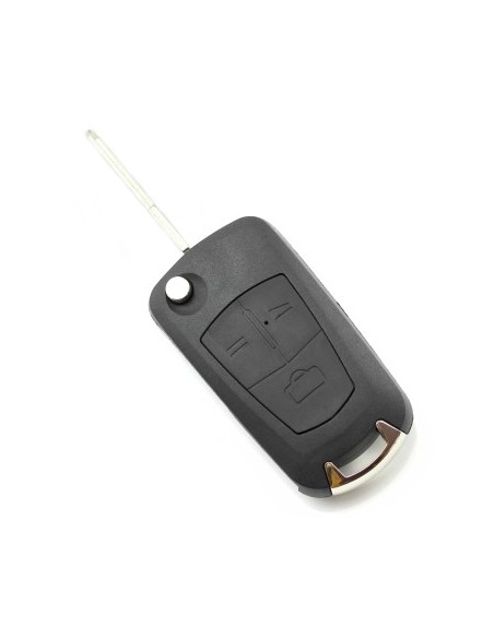 Folding key case, 3 buttons, right blade for Opel