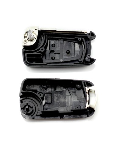 Folding key case, 3 buttons, right blade for Opel