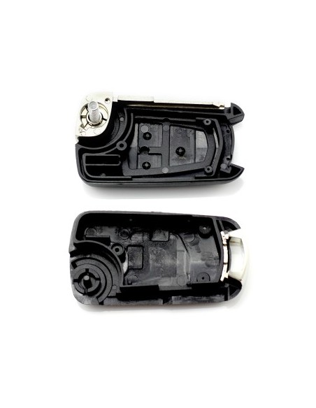 Folding Key Case, 3 Buttons, Blade on the Left for Opel