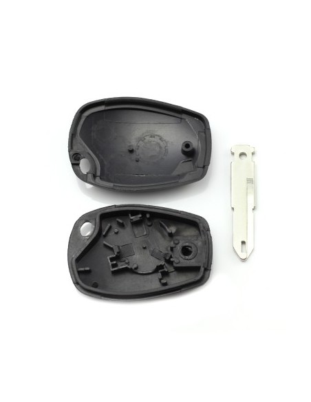 Transponder Key Case Compatible with Dacia/Renault