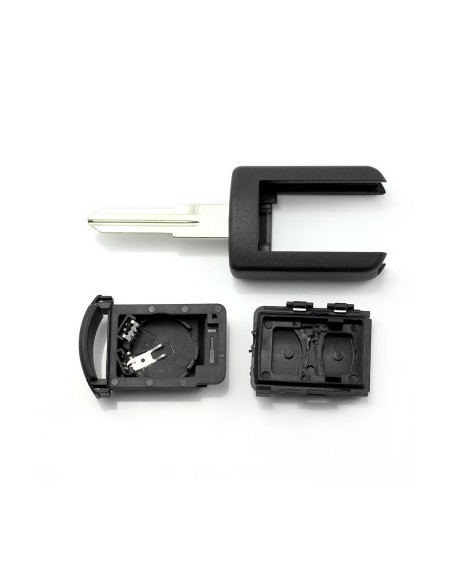 Key Case 2 Buttons, Blade Left for Opel