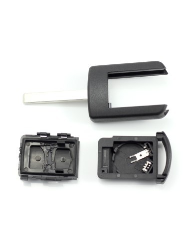Key Case, 2 Buttons for Opel
