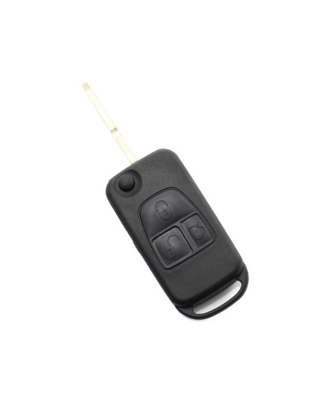 Carcasa cheie tip briceag 3 butoane, lama 4 piste pentru Mercedes Benz