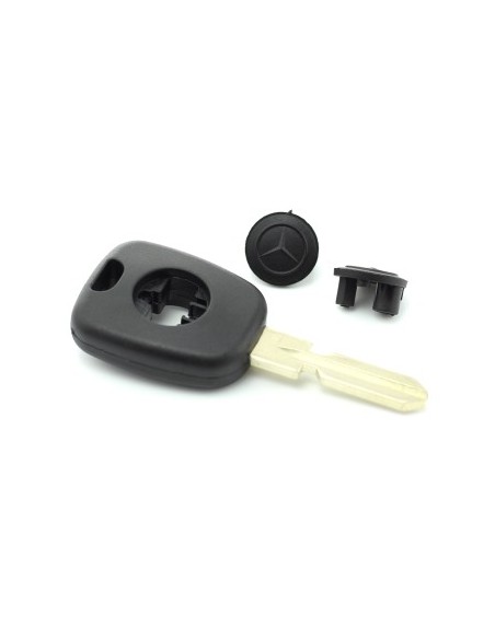 Key case with transponder compatible with Mercedes-Benz