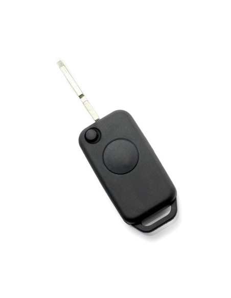 Key case type knife 1 button, blade 4 tracks for Mercedes Benz