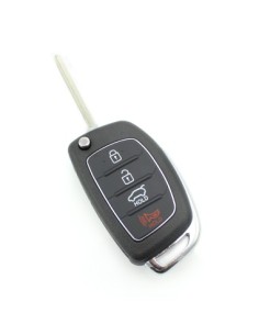 Key Case Type Knife for Hyundai, 3+1 Buttons