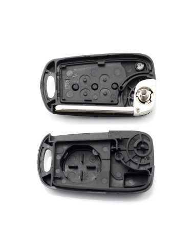 Key case type knife, 3 buttons, left blade for...