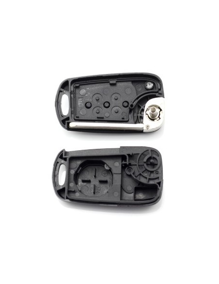 Key case type knife, 3 buttons, left blade for Hyundai