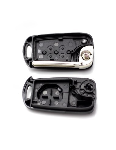 Folding Key Case, 2 Buttons for Hyundai Verna