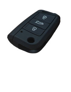 Husa cheie briceag auto din silicon compatibil cu VW Golf...