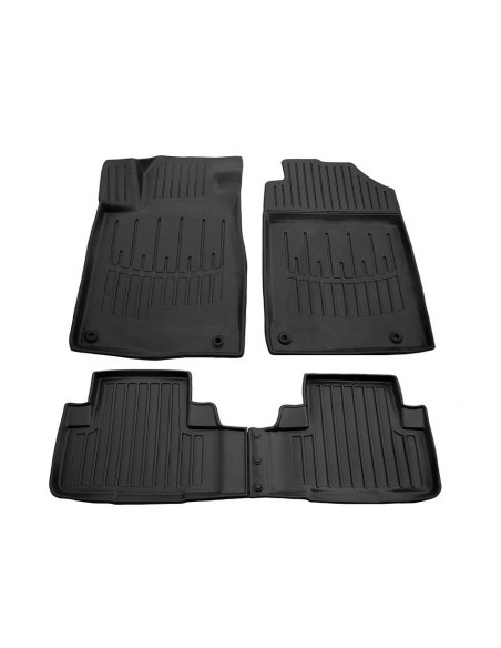 Umbrella Rubber Tray Type Car Mats Set for Honda Cr-V Iv (2012-2016)