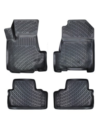 Rubber mat set type tray for Honda CR-V III...