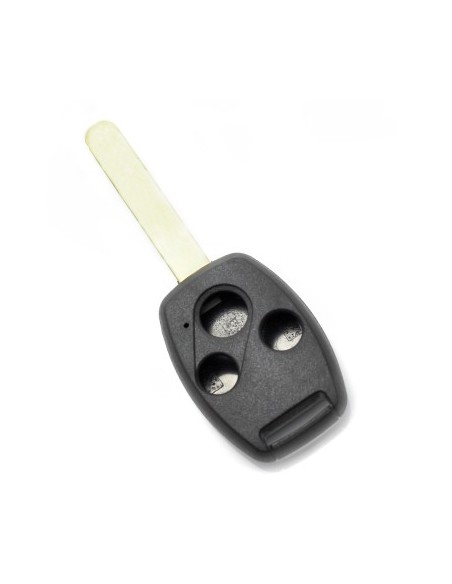 Key Case, 3 Buttons (with Chip Socket) Compatible with Honda