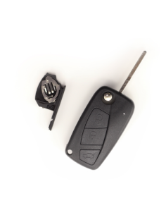 Key case type knife, 3 buttons for Fiat black 2