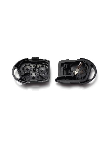 Key Case 3 Buttons (with Battery Holder) for Ford Focus