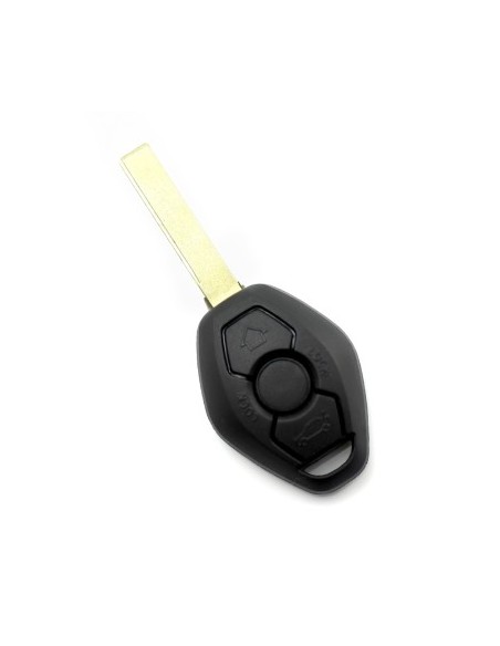 Kulcs ház Bmw-hez 3 gombbal és 2 barázdás pengével